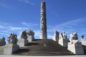 Oslo : Vigelandsparken (le Monolithe)