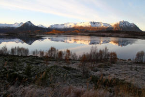 reflets dans le Sortvatnet