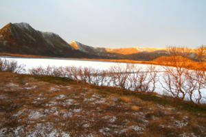 l'Endletvatn gelé