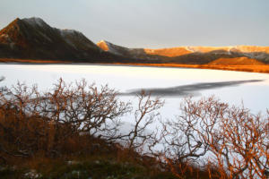 l'Endletvatn gelé
