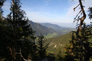 Depuis l'arête du Couteau