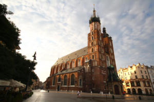 Cracovie : Basilique Sainte-Marie