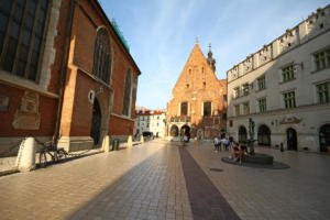 Cracovie : place Mariacki