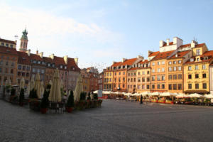 Varsovie : Rynek Starego Miasta 