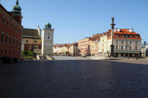 Varsovie : place Zamkowy