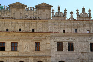 Kazimierz Dolny : maisons des frères Przybylo sur le Rynek
