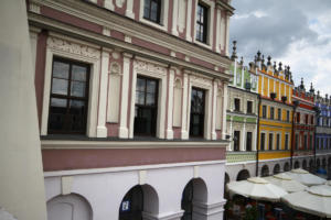 Zamość :  les maisons arméniennes sur le Rynek