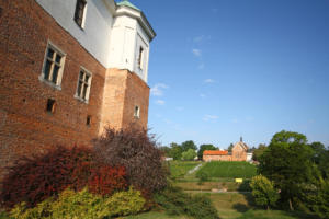 Sandomierz : le château et l'église des dominicains