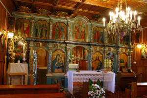 Łodzina : église du XVIIIe s.