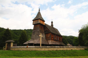 Musée en plein air de Sanok : Église catholique romaine de Bączal Dolny, région Jasielski (1667)