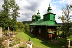 Szczawne : Ancienne église catholique grecque La Dormition de la Mère de Dieu