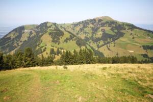 Le sommet de la Rigi en montant la Dose