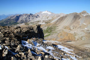 Wildhorn (à gauche) et Rohrbachstein (à droite)