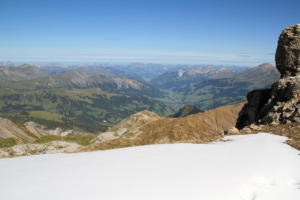 Lenk (en bas la la vallée)