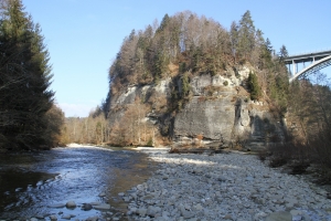 confluence de la Sense et de la Schwarzwasser