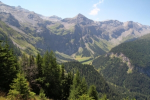 vue depuis l'Oberlaubhore