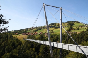 pont suspendu à Sigriswil