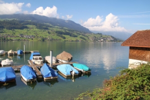 le lac de Sarnen à Sachseln