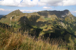 Teysachaux et la crête de Moléson