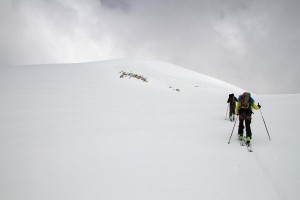 dernière montée avant le sommet