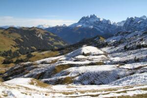 depuis le col de Cou