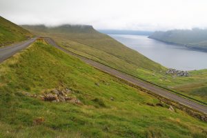 toujours sur la route vers Funningur et Gjógv ...