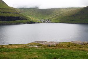 Funningur depuis la route vers Elduvík