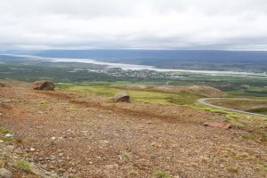 sur la route reliant Egilsstaðir à Seyðisfjörður