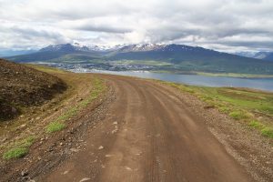 sur la 832 en descendant vers Akureyri