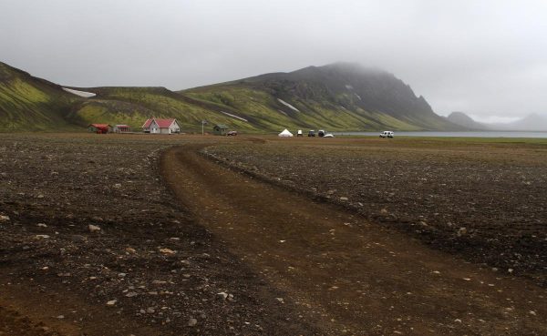 le refuge du lac Alftavatn 