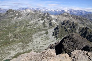 depuis le sommet ...