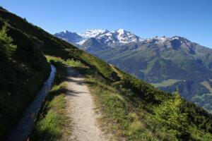 bisse de Leuvron et Grand Combin